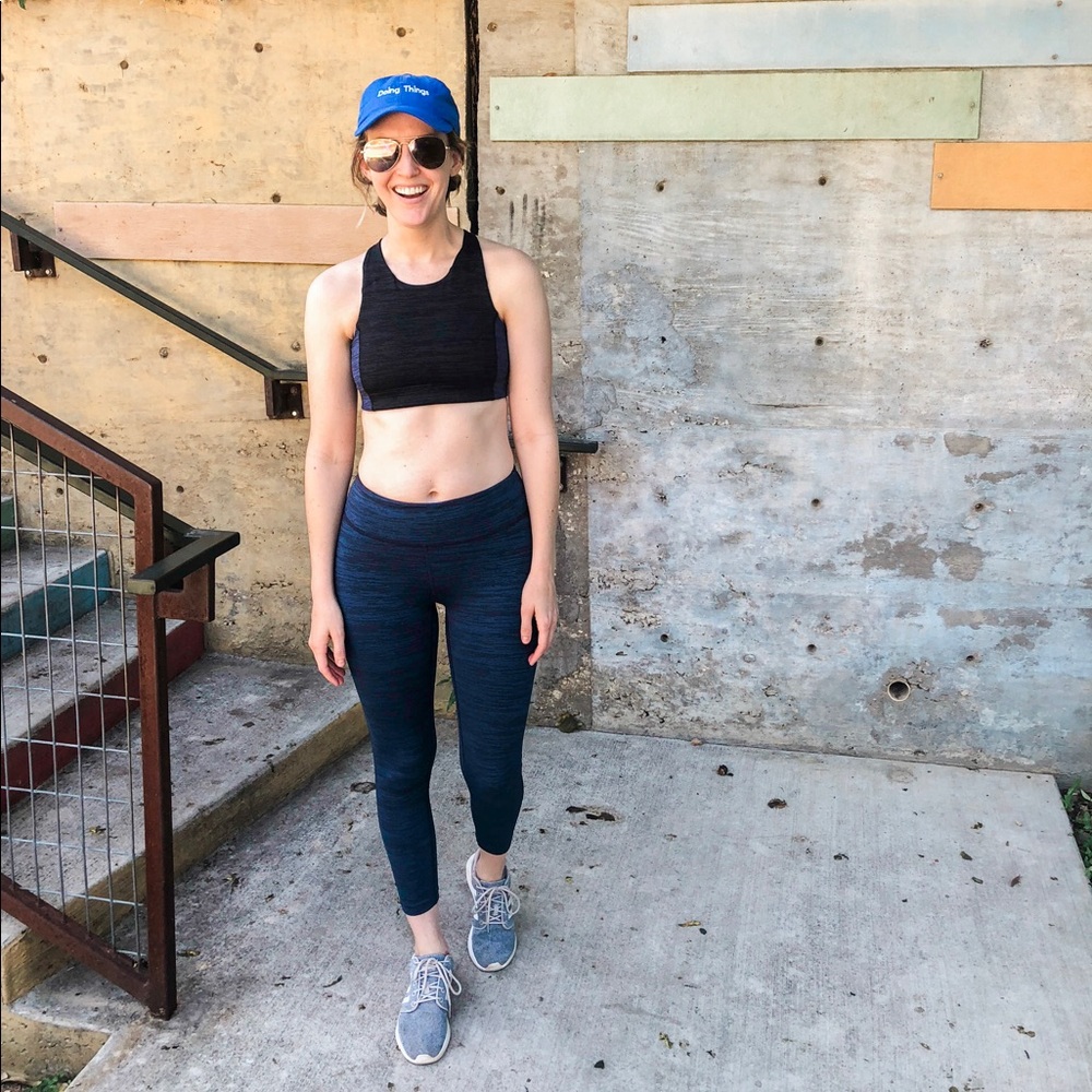 Outdoor Voices TechSweat Top  & Leggings - Sz S
